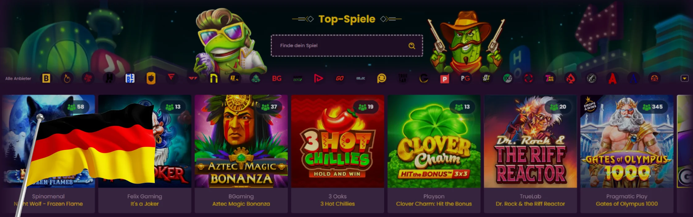 Bizzo Casino Top-Spiele